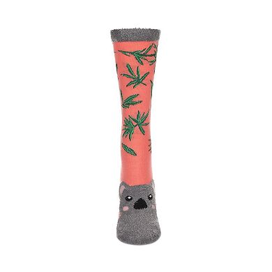 Women's Foot Pet Koala Crew Socks