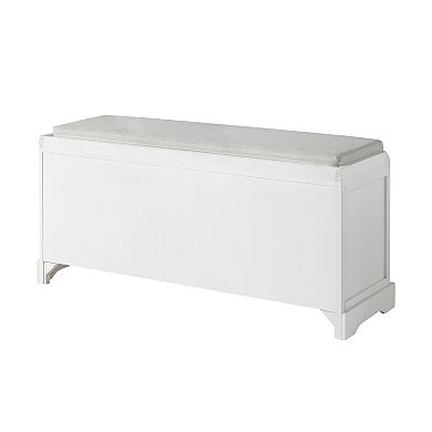 Merax Collection Wood Storage Bench With 3 Drawers And 3 Baskets