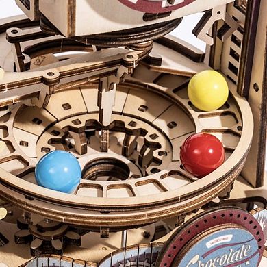 Diy 3d Moving Gears Puzzle Chocolate Factory 420pcs