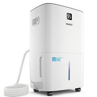 Yaufey 150 Pints Energy Star Dehumidifier For Space Up To 7,000 Sq. Ft