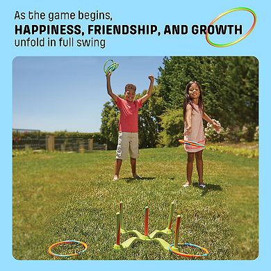 Wham-O Ring Toss Games For Kids And Adults, Indoor& Outdoor Ring Tossing Game