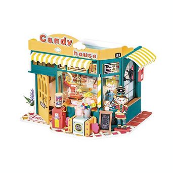 Diy 3d House Puzzle Rainbow Candy House 179 pc