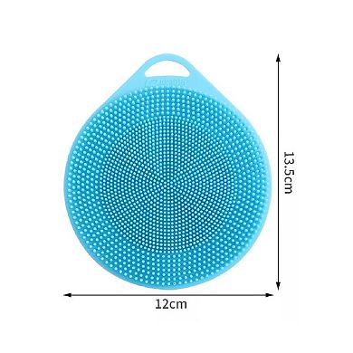 3-Piece Silicone Dish Washing Brush Set