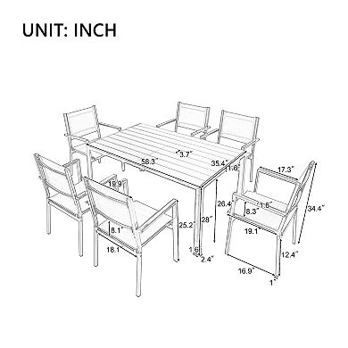 Merax High-quality Steel Outdoor Set