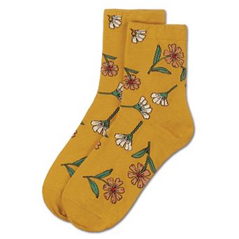 Women's Whimsy Floral Crew Socks