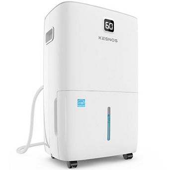 Kesnos 80 Pints Most Efficient Energy Star Dehumidifier With Front Lcd Display For Home