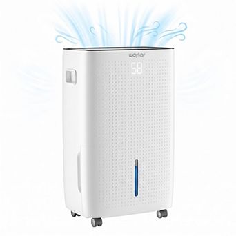 Waykar 150 Pint Energy Star Dehumidifier with Built-in Pump for Home and Basement