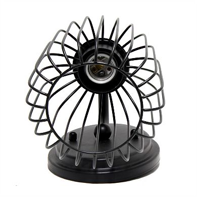 Lalia Home Ironhouse One Light Industrial Decorative Cage Wall Sconce Uplight Downlight Wall Mounted Fixture