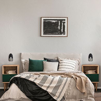 Lalia Home Ironhouse One Light Industrial Decorative Cage Wall Sconce Uplight Downlight Wall Mounted Fixture