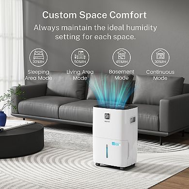 80 Pint Energy Star Dehumidifier For Basement