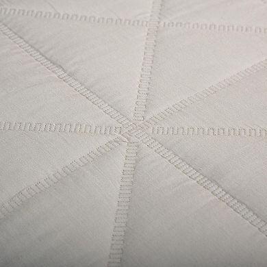 Rizzy Home Diamond Stitch Quilt Set with Shams