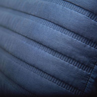 Rizzy Home 3-pc. Blue Quilt Set with Shams