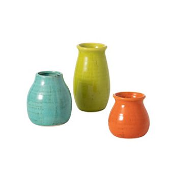 Sullivan's 3 pc Bottle Vase Table Decor Set