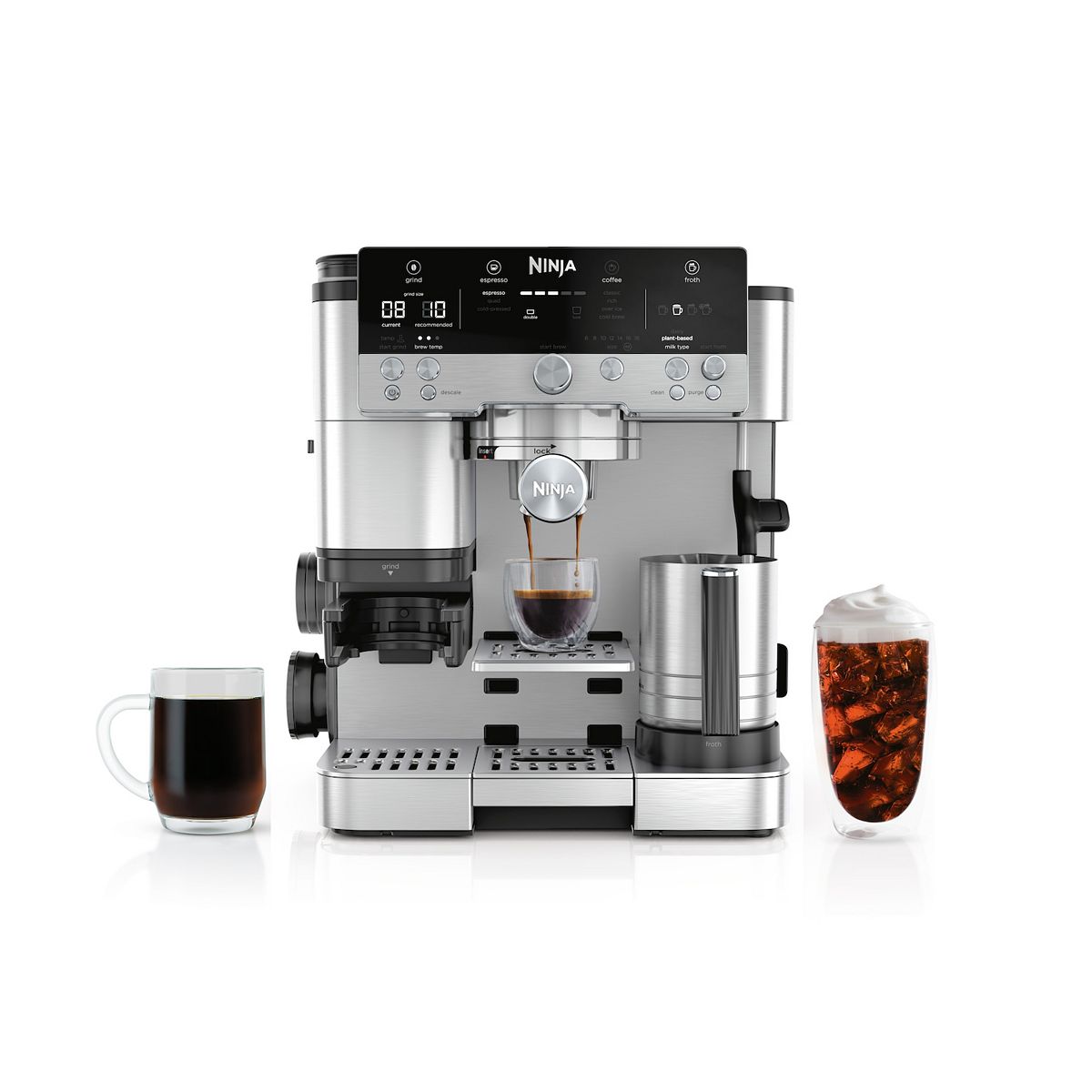 Ninja Luxe Café Premier Series 3-in-1 Espresso, Coffee and Cold Brew Machine