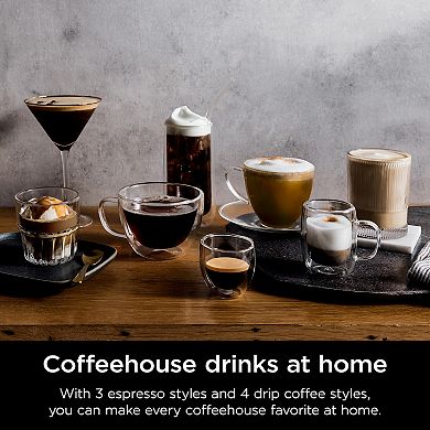 Ninja Luxe Café Premier Series 3-in-1 Espresso, Coffee and Cold Brew Machine