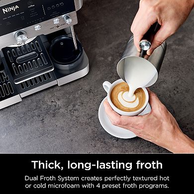 Ninja Luxe Café Premier Series 3-in-1 Espresso, Coffee and Cold Brew Machine