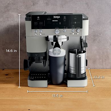 Ninja Luxe Café Premier Series 3-in-1 Espresso, Coffee and Cold Brew Machine
