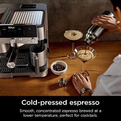 Ninja Luxe Café Premier Series 3-in-1 Espresso, Coffee and Cold Brew Machine
