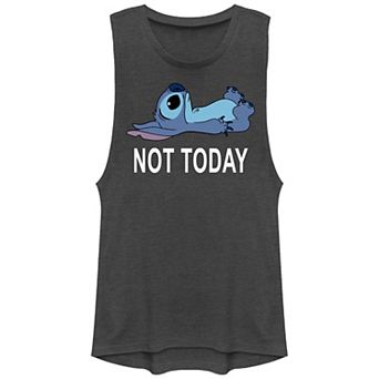 Disney's Lilo & Stitch Not Today Juniors' Graphic Tank Top