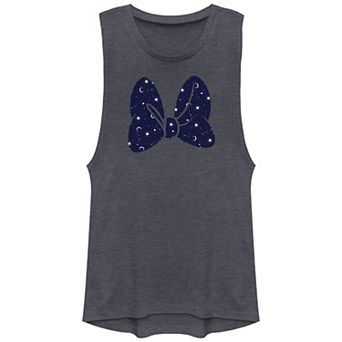 Disney's Minnie Mouse Galaxy Print Juniors' Graphic Tank Top