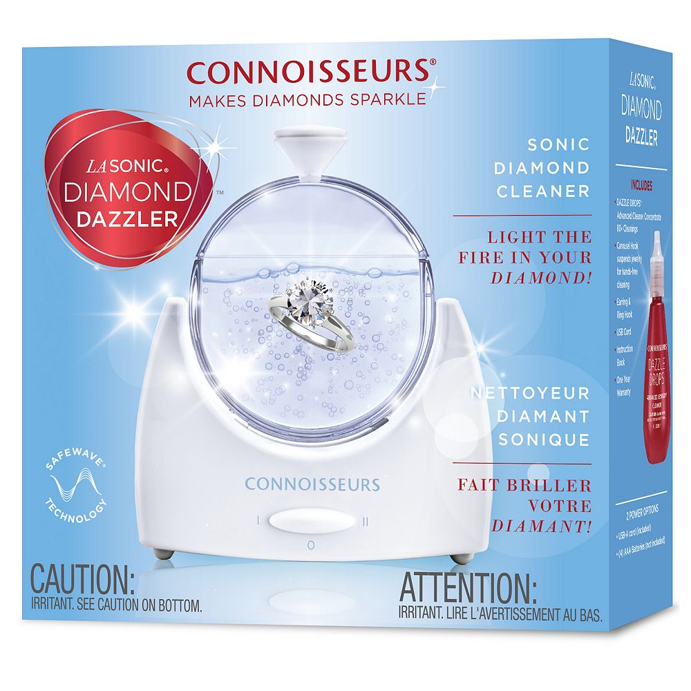 Connoisseurs LaSonic® Diamond Dazzler Cleaning Kit