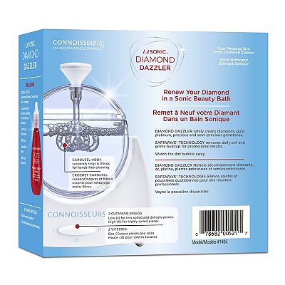 Connoisseurs LaSonic® Diamond Dazzler Cleaning Kit