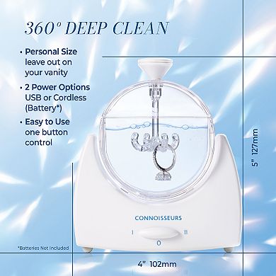 Connoisseurs LaSonic® Diamond Dazzler Cleaning Kit