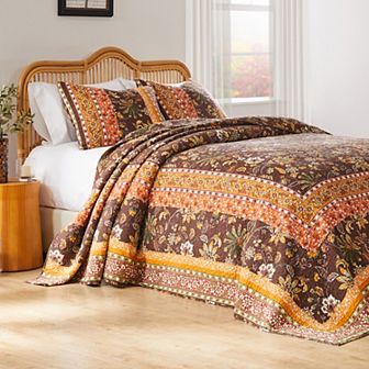 Greenland Home Fashions Audrey Turquoise Bedspread Set
