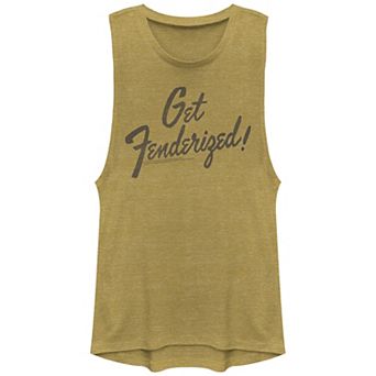 Juniors' Fender Get Fenderized Graphic Tank Top