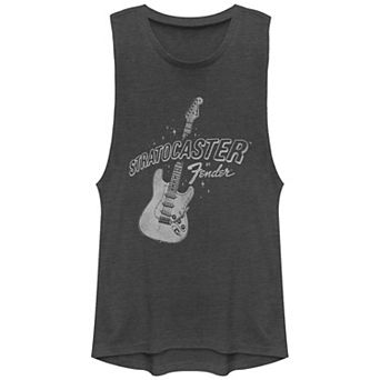 Juniors' Fender Starry Stratocaster Graphic Tank Top