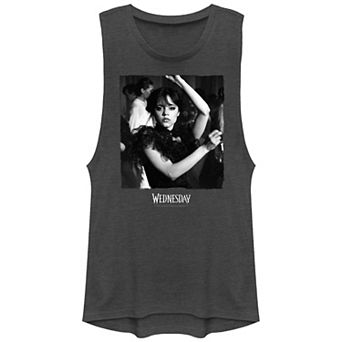 Juniors' Wednesday Dance Scene Graphic Tank Top