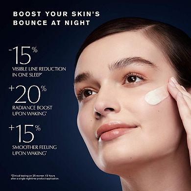 Revitalizing Supreme+ Moisturizer Night Power Bounce Creme with Vitamin E