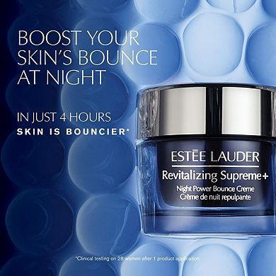Revitalizing Supreme+ Moisturizer Night Power Bounce Creme with Vitamin E