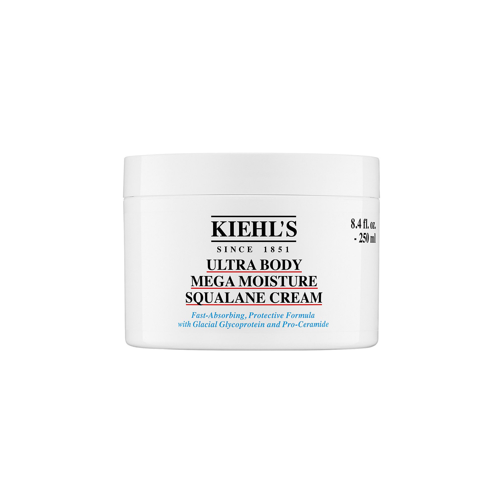 Kiehls Since 1851 Ultra Body Mega Moisture Squalane Cream, Size: 8.8 FL Oz