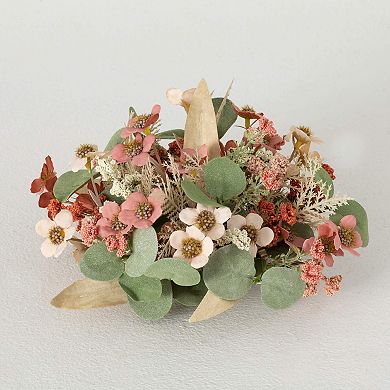 Sullivan's Rust Flower Eucalyptus Orb Artificial Plant