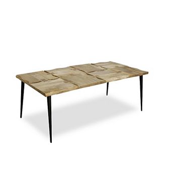 Logan Live Edge Butterfly Joinery Coffee Table