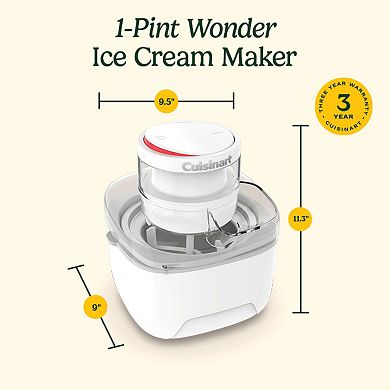 Cuisinart ® 1 Pint Wonder Ice Cream Maker