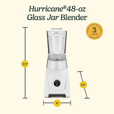 Cuisinart Hurricane 48-oz. Glass Jar Blender