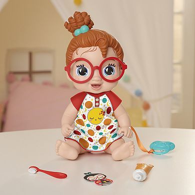 Baby Alive Lil Dreamer Dottie Doodle 11" Baby Doll Playset by Hasbro