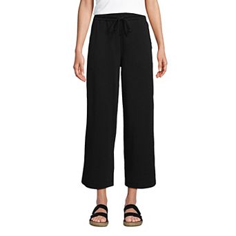 Women's Lands' End Sport Knit Cropped Pants