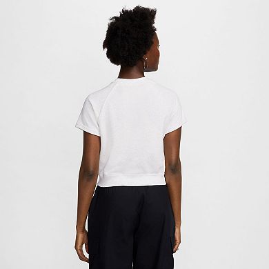 Women's Nike Sportswear Chill French Terry Short Sleeve Top
