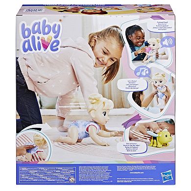 Baby Alive Crawl 'n Play Harper Hugs 10.75" Baby Doll Playset by Hasbro