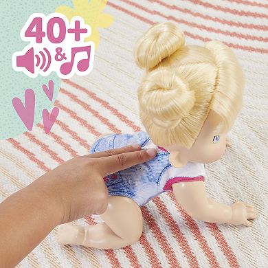 Baby Alive Crawl 'n Play Harper Hugs 10.75" Baby Doll Playset by Hasbro