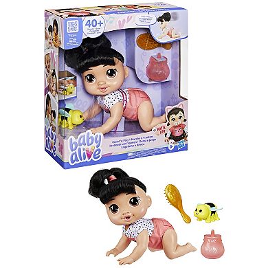 Baby Alive Crawl 'n Play Katie Kat 10.75" Baby Doll Playset by Hasbro