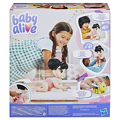 Baby Alive Crawl 'n Play Katie Kat 10.75" Baby Doll Playset by Hasbro