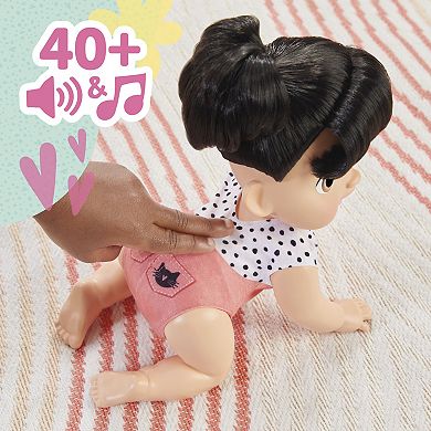 Baby Alive Crawl 'n Play Katie Kat 10.75" Baby Doll Playset by Hasbro