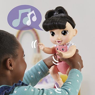 Baby Alive Crawl n Play Katie Kat 10.75 Baby Doll Playset by Hasbro