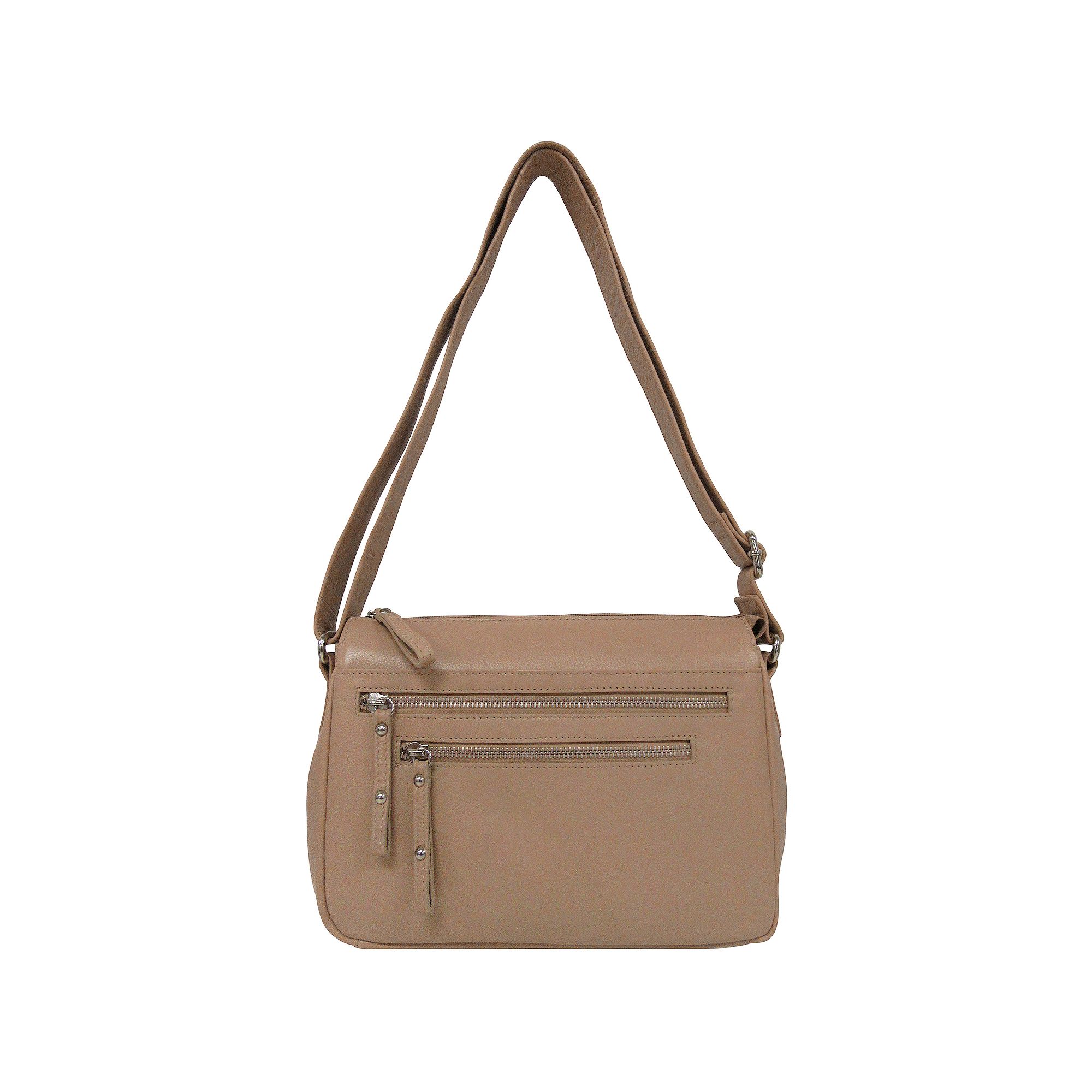 GAL Multi-Compartment Camera Crossbody Handbag, Alabaster