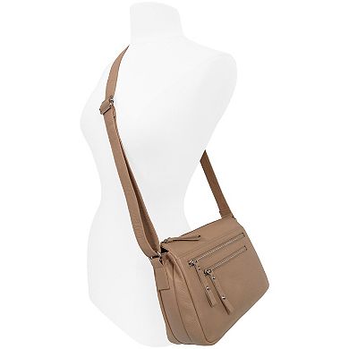 GAL Multi-Compartment Camera Crossbody Handbag