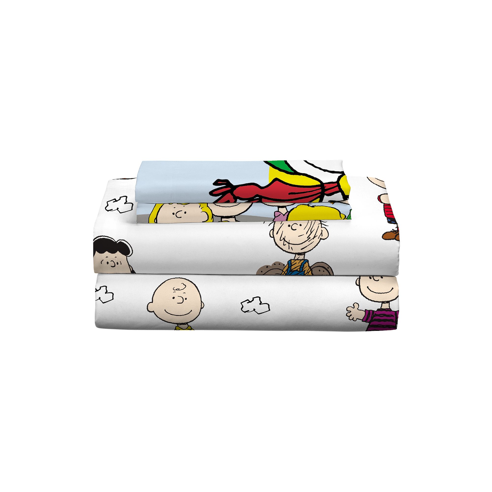 Peanuts Snoopy Fun Times Sheet Set, Multi